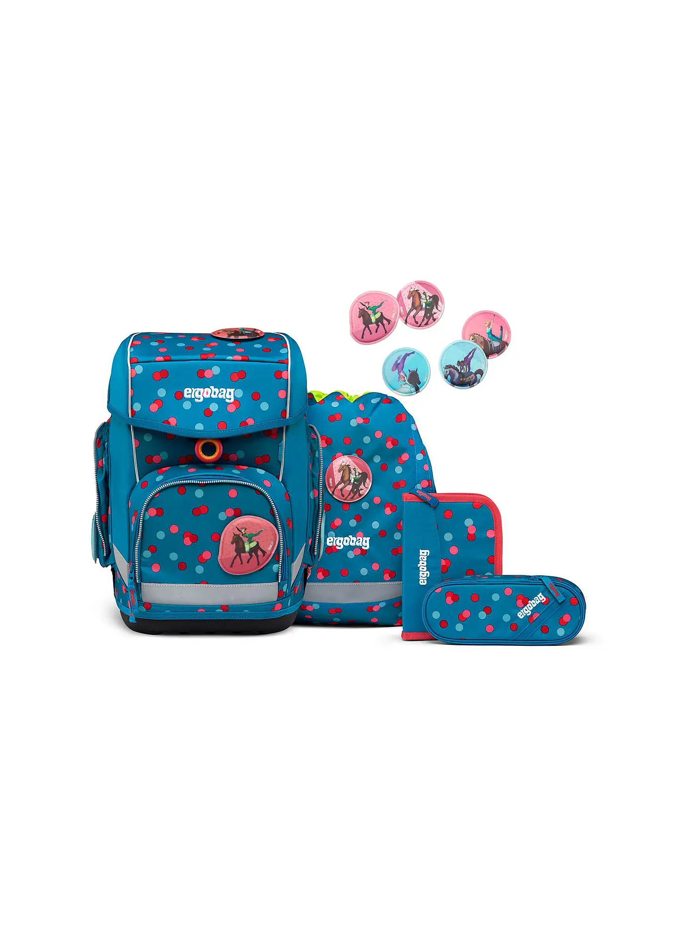 ERGOBAG | Schultaschen Set 5tlg Cubo VoltiBär | 